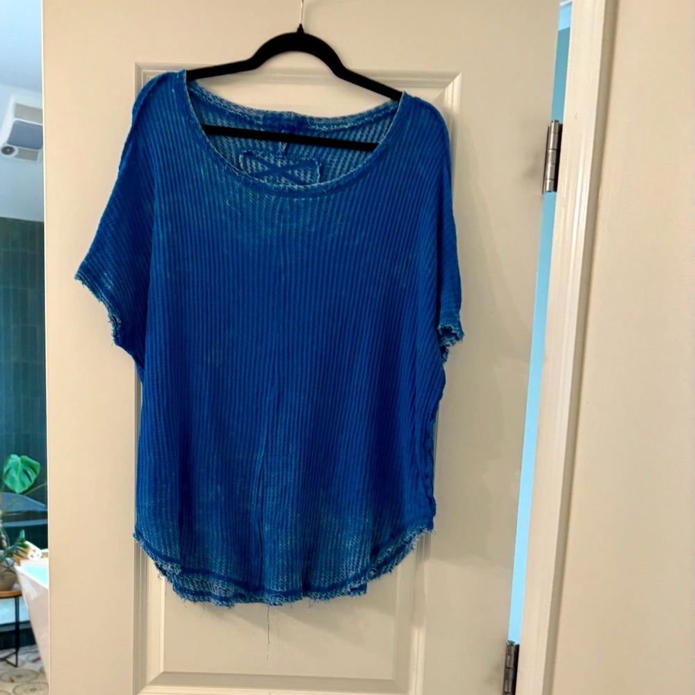 Waffle Knit Top